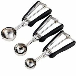 Wholesale ⭐ Cookie Scoop Set - Include 1 Tbsp/ 2 Tbsp/ 3Tbsp - 3 PCS Cookie Scoops For Baking - Cookie Dough Scoop - Made Of 18/8 Stainless Steel 🌟