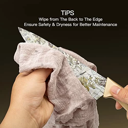 Top 10 βοΈ Karcu Knife Set, 5-piece Kitchen Knife Set Nonstick π§₯ Coated With 5 Knife Sheath Covers π - Image 4