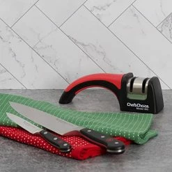 New 😍 Chef’sChoice Chef'sChoice 463 Pronto Hone For 15-Degree Serrated And Straight Knives Diamond Abrasives Fast Sharpening, 2-Stage, Black 🤩