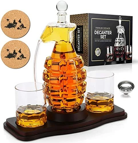 Cheapest π₯ EXREIZST Whiskey Stones Gift Set - Whiskey Glass Set Of 2 - Granite Chilling Whiskey Rocks - Scotch Bourbon Whiskey Glass Gift Box Set - Best Drinking Gifts For Men Dad Husband π₯³ Birthday Party Holiday Present β - Image 8