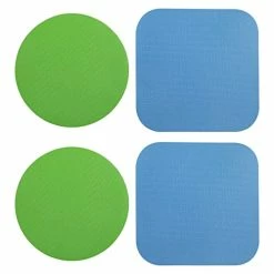 New 😉 LUTER 4pcs Jar Opener Gripper Pads, Rubber Jar Grippers Multi-function Jar Opener For Seniors With Arthritis Weak Hands Kitchen Coasters(Light Blue, Green) 👏