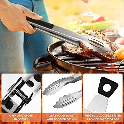 Outlet 𧨠Redriver Griddle Accessories Kit Spatula For Blackstone: 18Pcs Flat Top Grill Accessories Set For Camp Chef - Professional Grill Spatula Tools For Men π© Women Outdoor BBQ Teppanyaki Camping π₯° - Image 2
