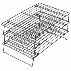 Cheap π Wilton Excelle Elite 3-Tier Cooling Rack For Cookies, Cake And More, Black βοΈ