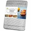 Coupon ❤️ Ultra Cuisine Cooling Rack For Baking And Cooking - 100% Stainless Steel Wire Cooling Rack, Food-Safe, Dishwasher-Safe, Heavy Duty - 11.5" X 16.5" - Tight-Wire Baking Rack Fits Half Sheet P 😀